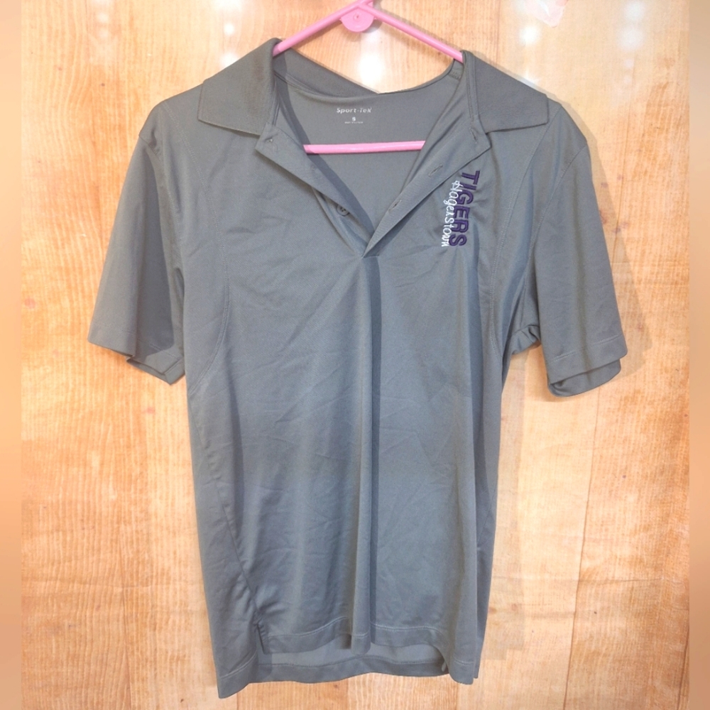 Sport-Tek Gray Polo Shirt Casual Comfort